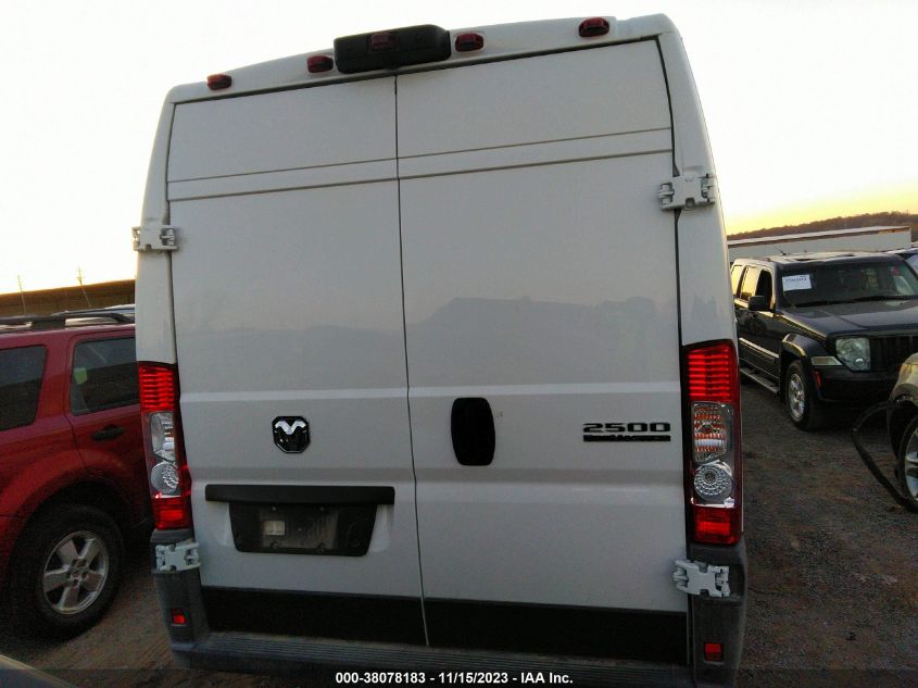 2023 RAM PROMASTER 2500 HIGH ROOF 159" WB 3C6LRVDG6PE578930