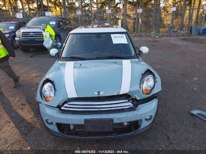 2013 MINI HARDTOP COOPER - WMWSU3C58DT686098