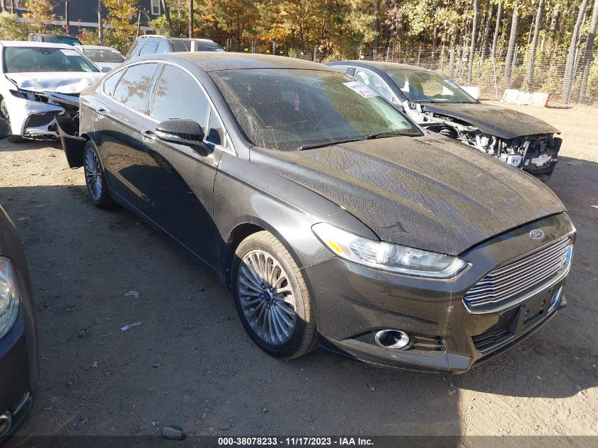 2013 FORD FUSION TITANIUM - 3FA6P0K91DR196611