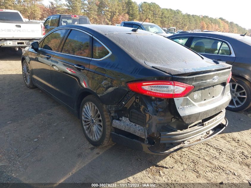 2013 FORD FUSION TITANIUM - 3FA6P0K91DR196611