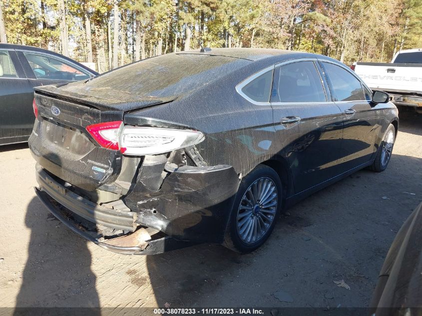 2013 FORD FUSION TITANIUM - 3FA6P0K91DR196611