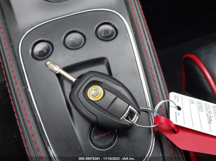 2013 LOTUS EVORA S 2+2 SCCLMDSU6DHA10078