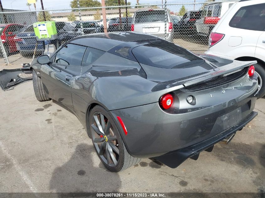 2013 LOTUS EVORA S 2+2 SCCLMDSU6DHA10078