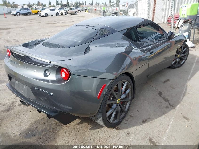 2013 LOTUS EVORA S 2+2 SCCLMDSU6DHA10078