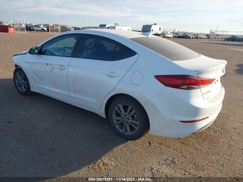 VIN 5NPD84LF1JH323513 2018 HYUNDAI ELANTRA SEL/VALUE/LIMITED