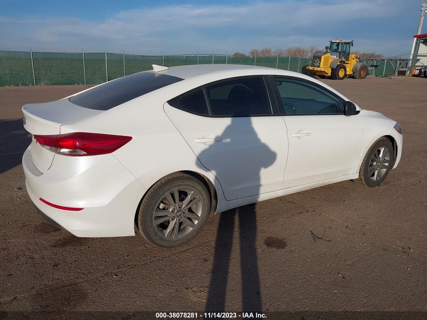 VIN 5NPD84LF1JH323513 2018 HYUNDAI ELANTRA SEL/VALUE/LIMITED