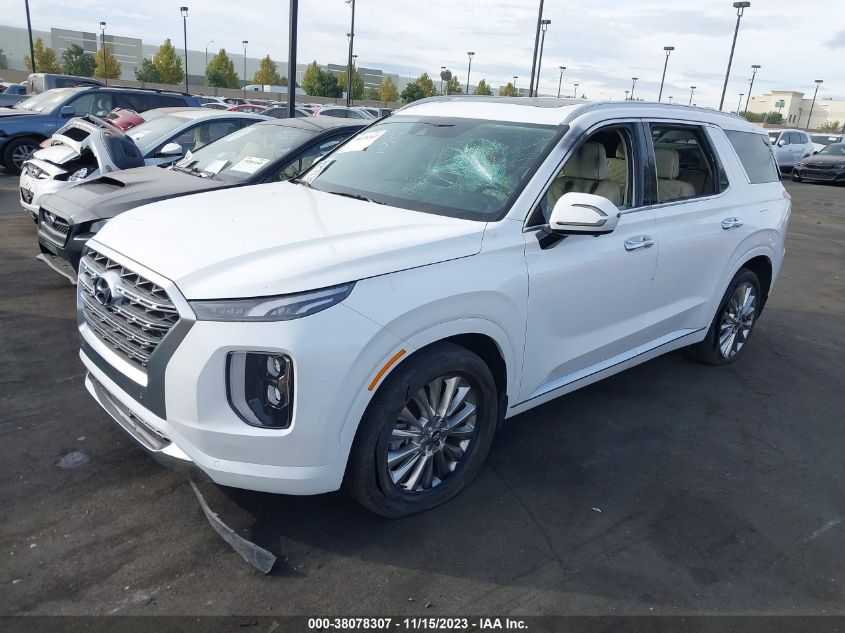 VIN KM8R54HE5LU168421 2020 HYUNDAI PALISADE no.2