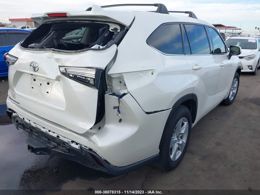 2020 TOYOTA HIGHLANDER L VIN: 5TDCZRAHXLS504391