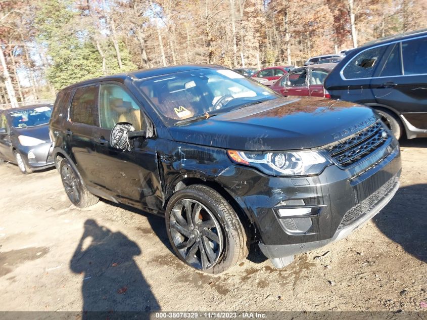SALCT2FX4KH789111 LAND ROVER DISCOVERY SPORT HSE LUXURY 2019