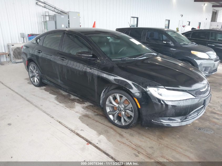 2015 CHRYSLER 200 S - 1C3CCCBB2FN720730