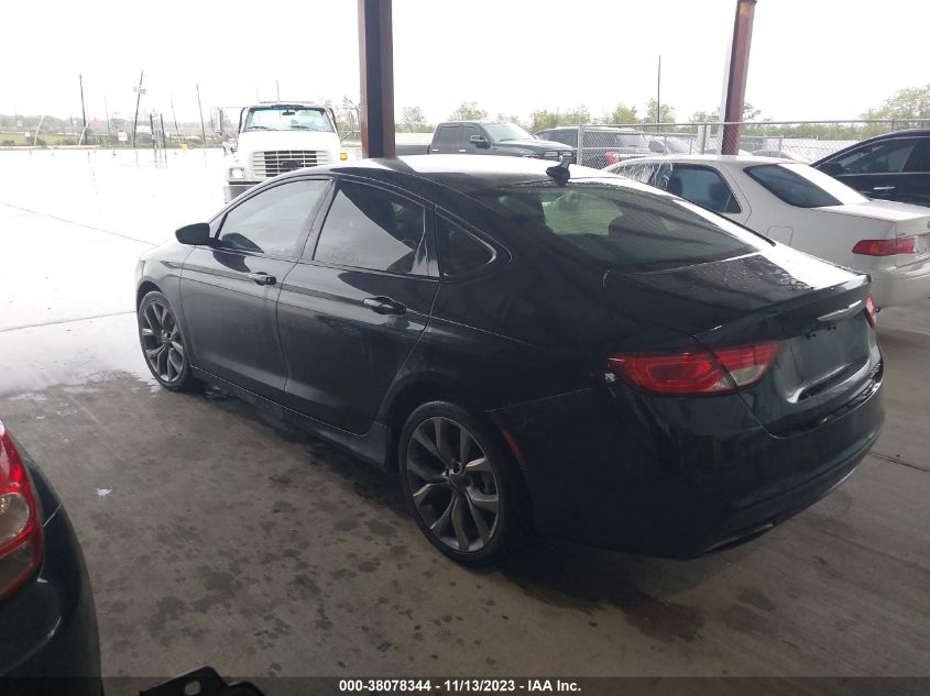2015 CHRYSLER 200 S - 1C3CCCBB2FN720730
