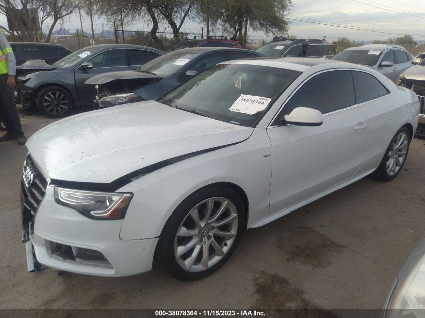 VIN WAUM2AFR2GA048608 2016 AUDI A5 no.2