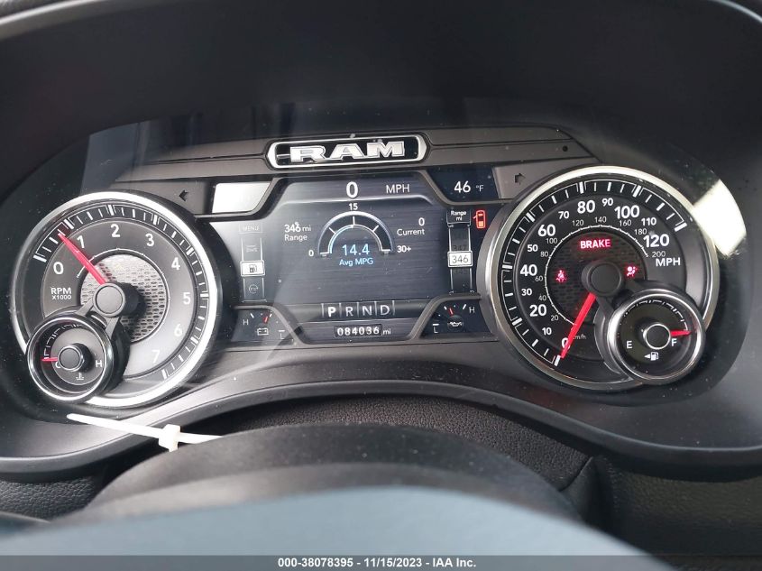 2019 RAM 1500 BIG HORN - 1C6SRFFT5KN825029
