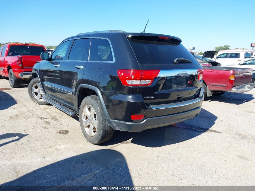 2013 JEEP GRAND CHEROKEE LIMITED - 1C4RJEBG1DC632392