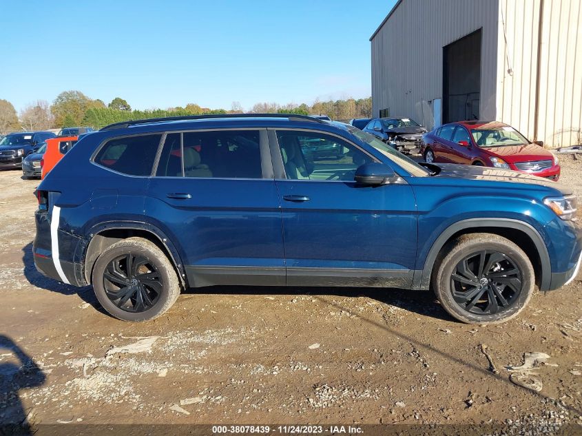 2022 VOLKSWAGEN ATLAS 2.0T SE W/TECHNOLOGY - 1V2JP2CA4NC560401