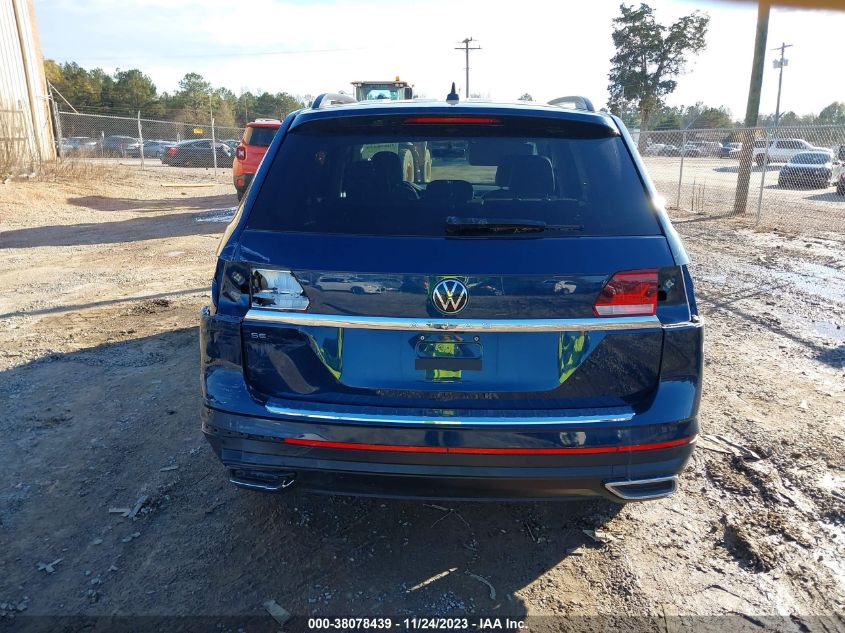 2022 VOLKSWAGEN ATLAS 2.0T SE W/TECHNOLOGY - 1V2JP2CA4NC560401
