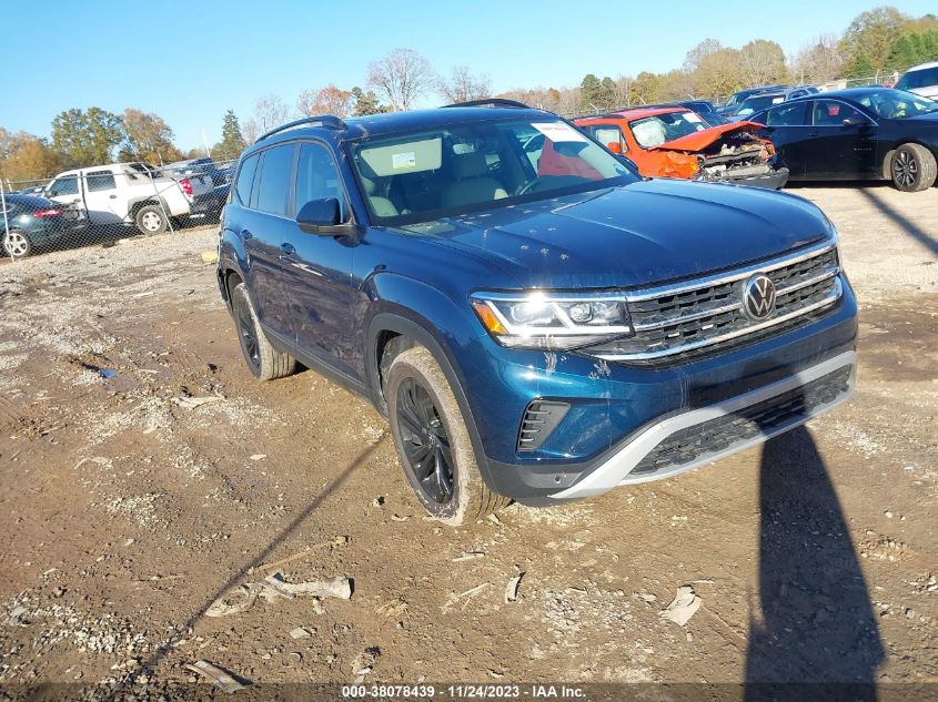 2022 VOLKSWAGEN ATLAS 2.0T SE W/TECHNOLOGY - 1V2JP2CA4NC560401