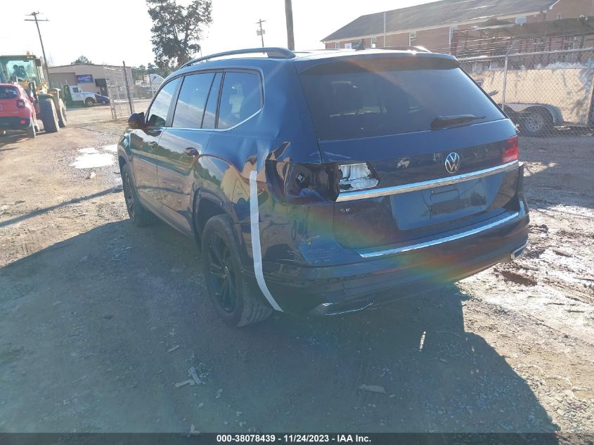 2022 VOLKSWAGEN ATLAS 2.0T SE W/TECHNOLOGY - 1V2JP2CA4NC560401