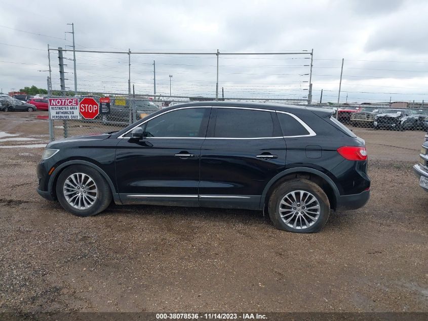 2016 LINCOLN MKX SELECT - 2LMPJ6KR8GBL33534