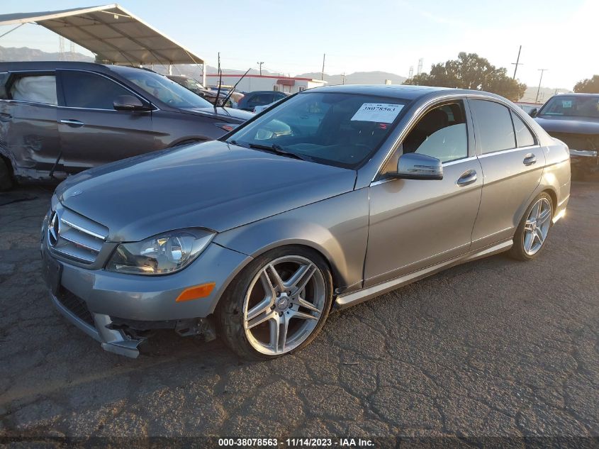 2013 MERCEDES-BENZ C 250 SPORT/LUXURY - WDDGF4HB2DA805269