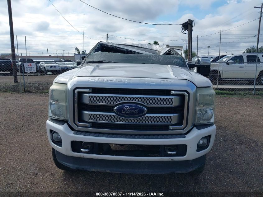 2013 FORD F-250 LARIAT - 1FT7W2BT6DEA85242