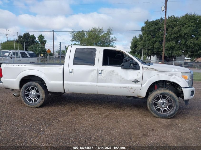 2013 FORD F-250 LARIAT - 1FT7W2BT6DEA85242
