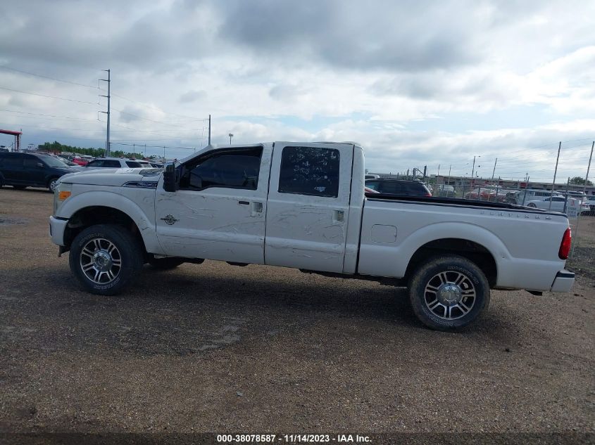 2013 FORD F-250 LARIAT - 1FT7W2BT6DEA85242