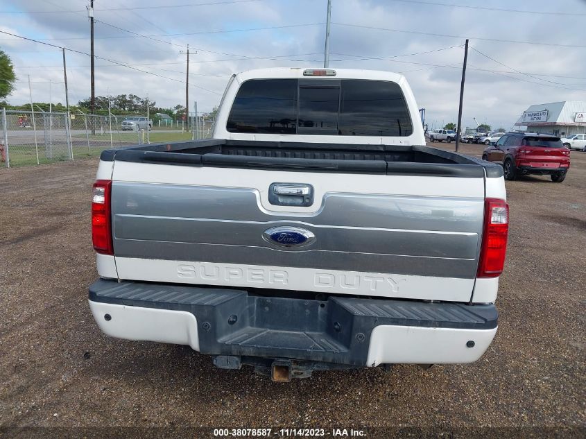 2013 FORD F-250 LARIAT - 1FT7W2BT6DEA85242