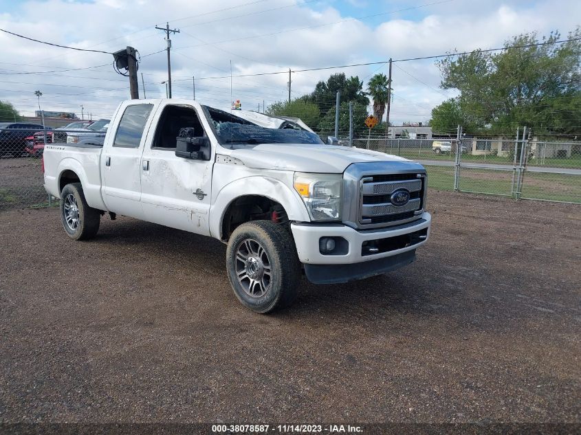 2013 FORD F-250 LARIAT - 1FT7W2BT6DEA85242