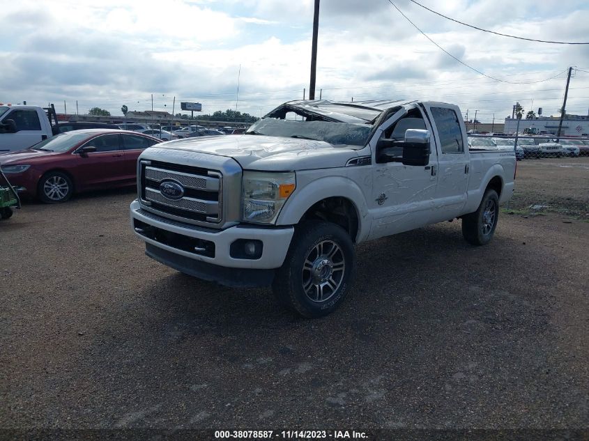 2013 FORD F-250 LARIAT - 1FT7W2BT6DEA85242
