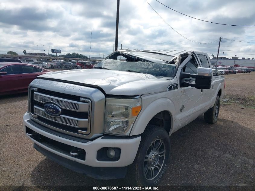 2013 FORD F-250 LARIAT - 1FT7W2BT6DEA85242