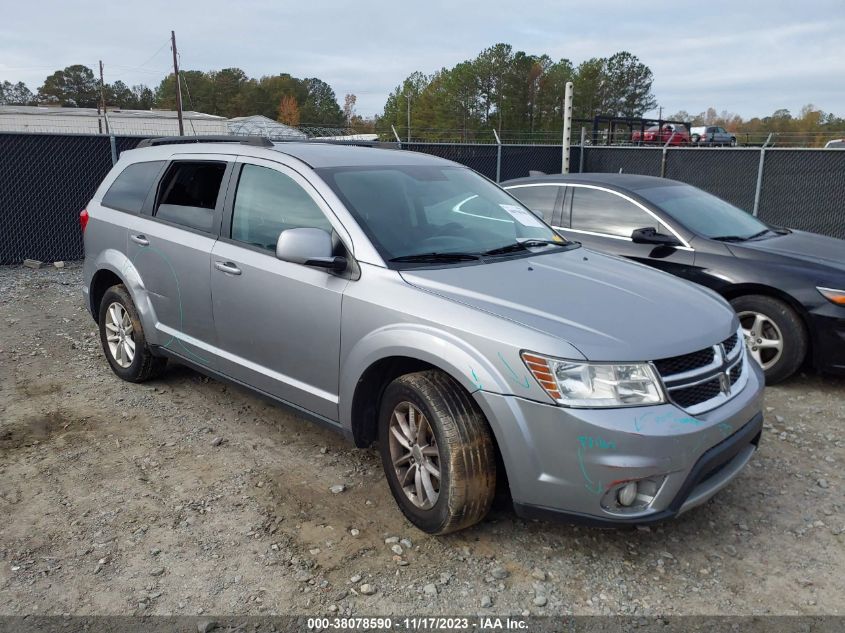 2015 DODGE JOURNEY SXT - 3C4PDCBG7FT711172