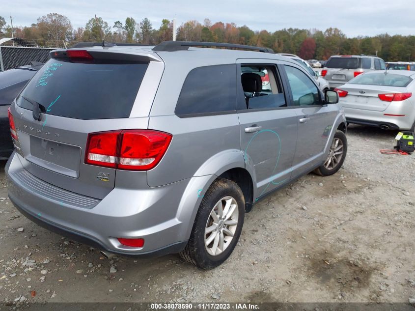 2015 DODGE JOURNEY SXT - 3C4PDCBG7FT711172