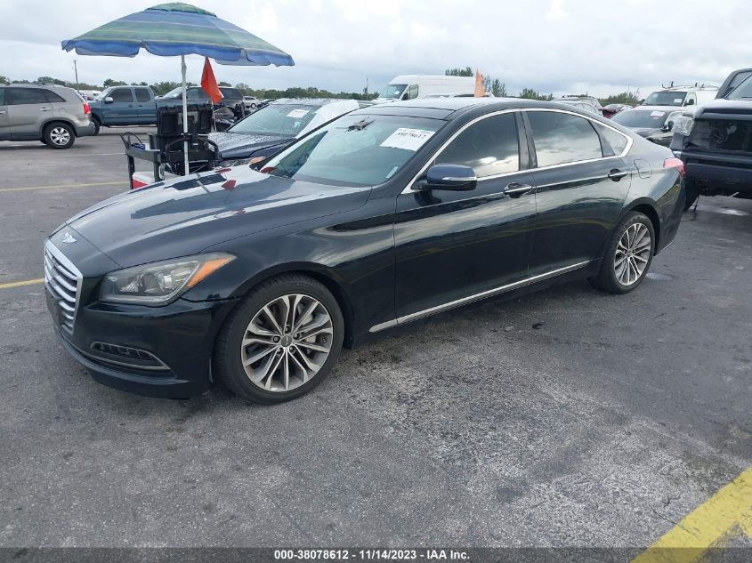 2015 HYUNDAI GENESIS 3.8L - KMHGN4JE2FU060747
