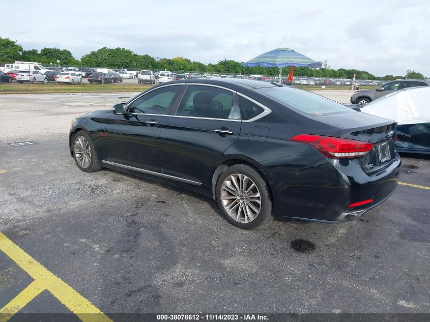 2015 HYUNDAI GENESIS 3.8L - KMHGN4JE2FU060747