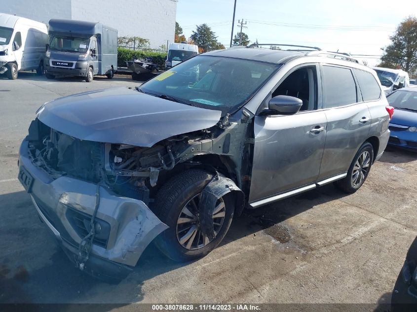 2017 NISSAN PATHFINDER SV - 5N1DR2MM3HC670437