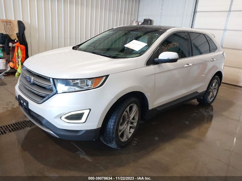 2FMPK4K95FBB73477 2015 FORD EDGE, photo no. 2