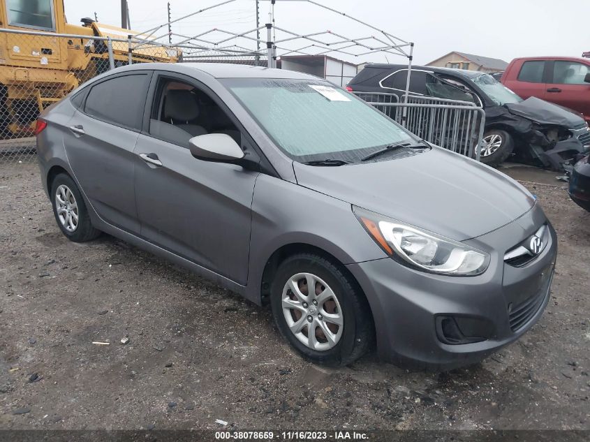 2013 HYUNDAI ACCENT GLS/GS - KMHCT4AE0DU581726