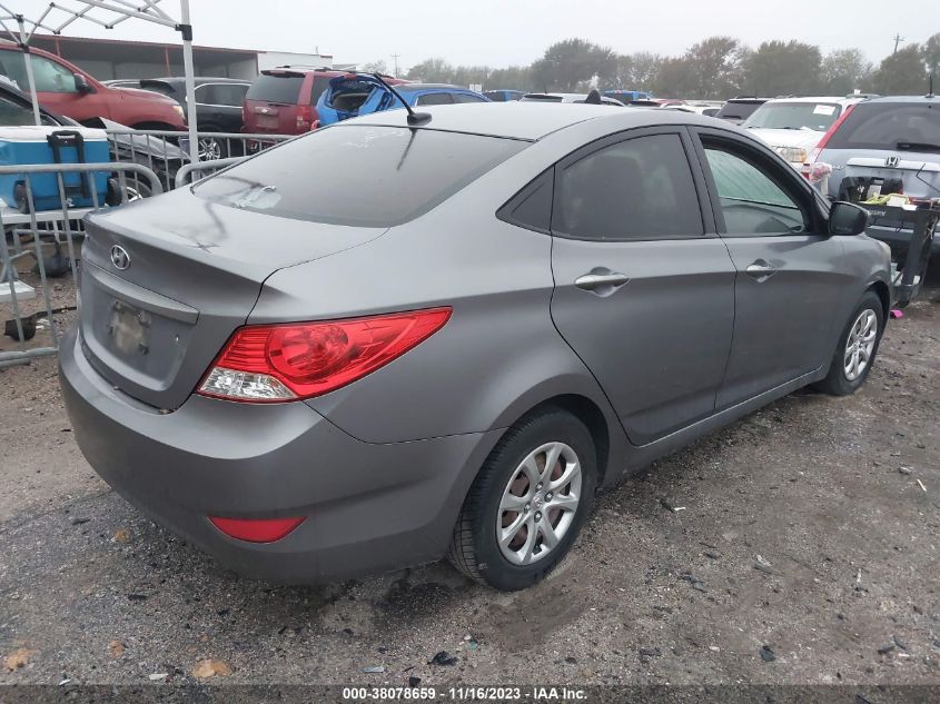 2013 HYUNDAI ACCENT GLS/GS - KMHCT4AE0DU581726