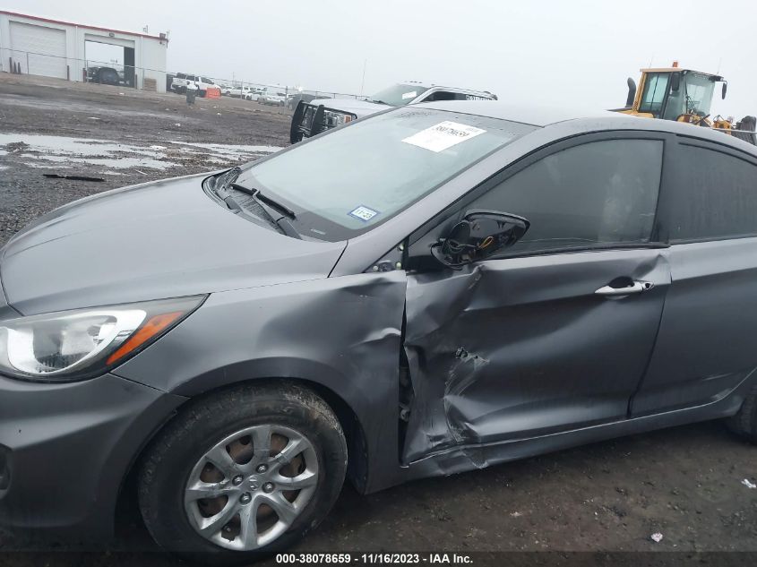 2013 HYUNDAI ACCENT GLS/GS - KMHCT4AE0DU581726
