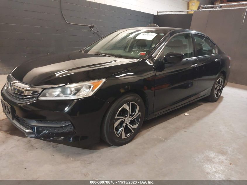 2016 HONDA ACCORD LX - 1HGCR2F38GA217124