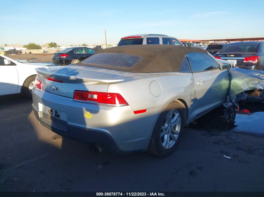 2014 CHEVROLET CAMARO 1LT - 2G1FB3D30E9143692