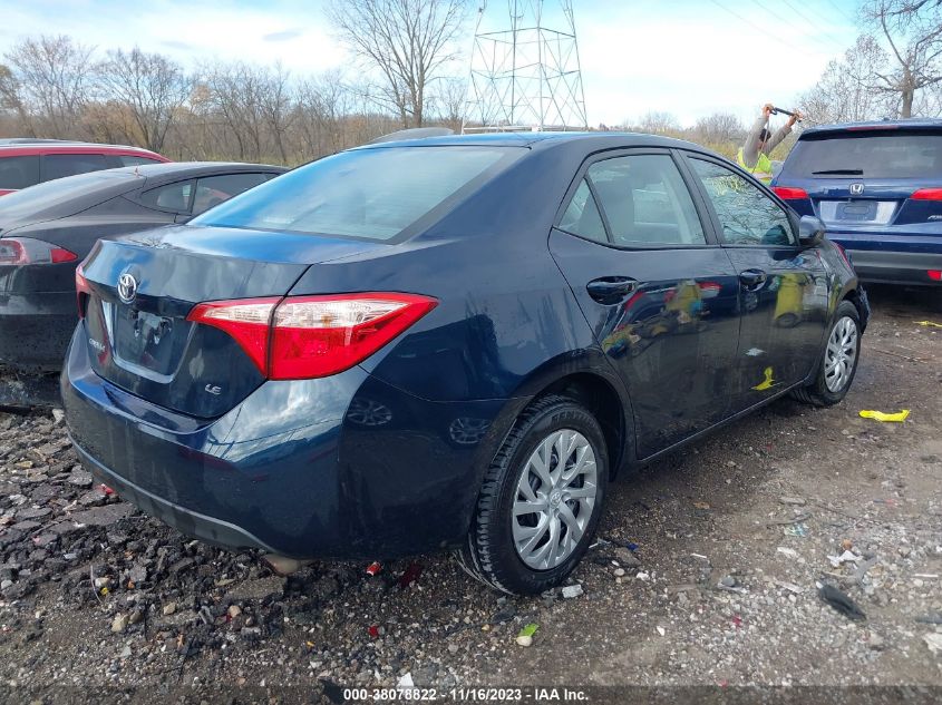 2018 TOYOTA COROLLA LE - 2T1BURHE8JC983986