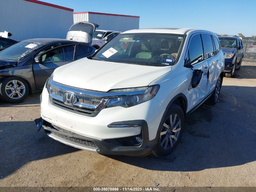 VIN 5FNYF6H5XKB063115 2019 HONDA PILOT no.2