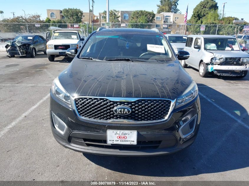 2016 KIA SORENTO 2.4L LX - 5XYPG4A36GG053073