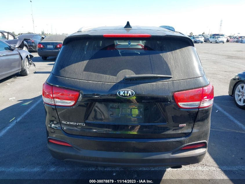 2016 KIA SORENTO 2.4L LX - 5XYPG4A36GG053073