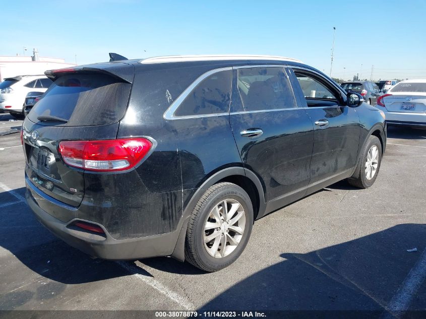 2016 KIA SORENTO 2.4L LX - 5XYPG4A36GG053073