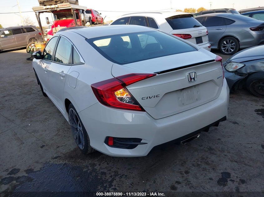 VIN 2HGFC2F84LH579506 2020 HONDA CIVIC SPORT