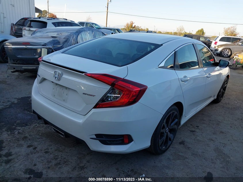 VIN 2HGFC2F84LH579506 2020 HONDA CIVIC SPORT
