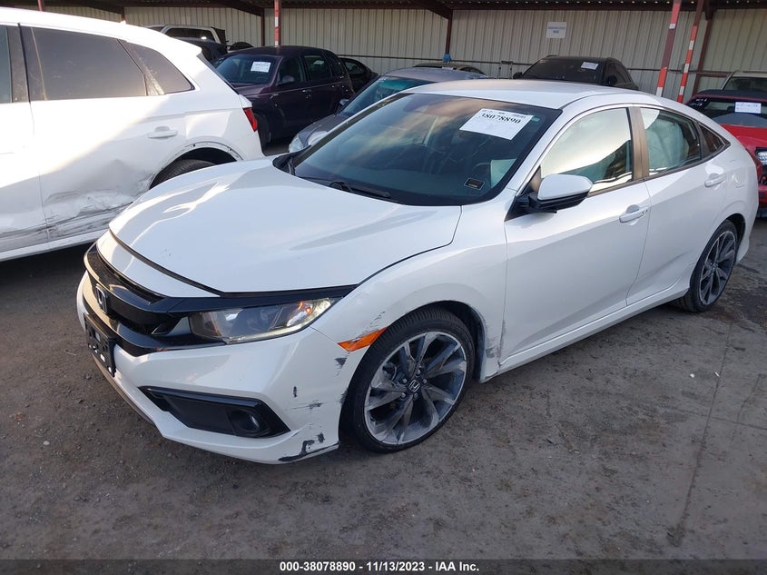 VIN 2HGFC2F84LH579506 2020 HONDA CIVIC SPORT